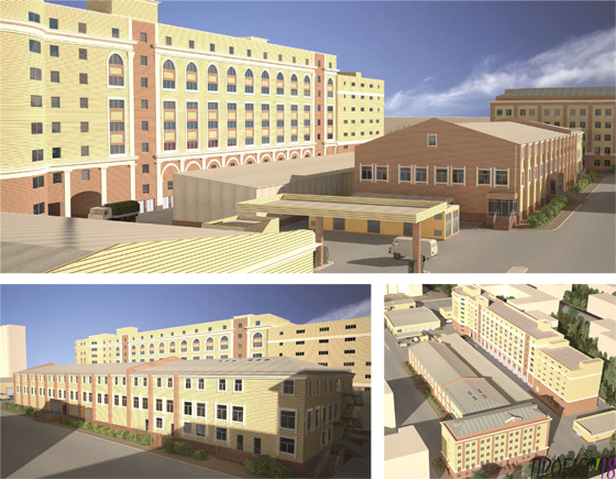 Реконструкция комплекса административных зданий